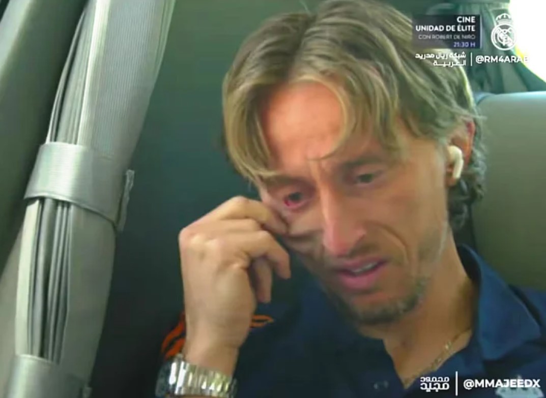 Srceparajući trenutak: Modrić u suzama, Vazquez ga tješi u autobusu