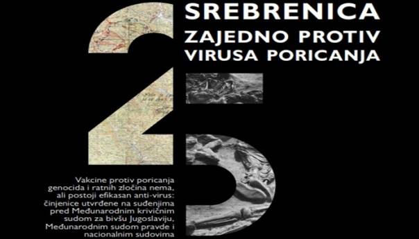 SREBRENICA 25 Zajedno protiv virusa poricanja
