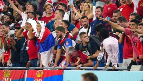 Srpski navijači napali švicarske zbog kosovske zastave