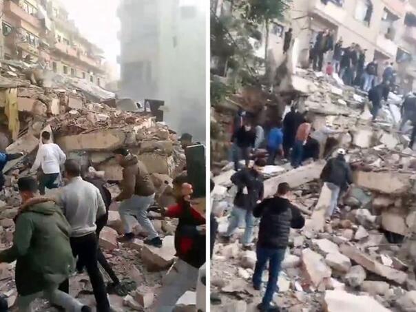 Srušila se zgrada u Libanu: Izvlače tijela ispod ruševina