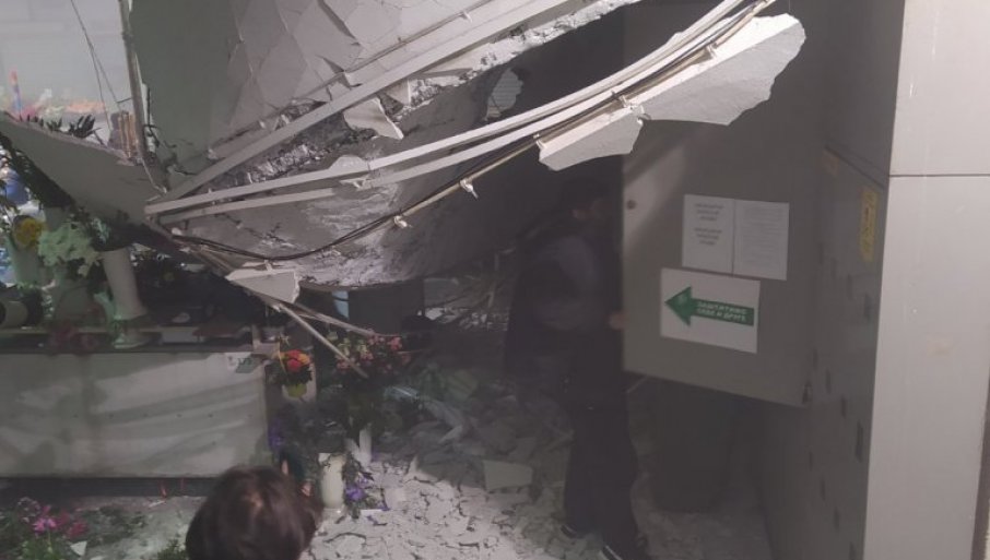 Srušio se krov pijace u Beogradu, ima povrijeđenih