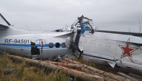 Srušio se avion u Rusiji, poginulo 19 osoba