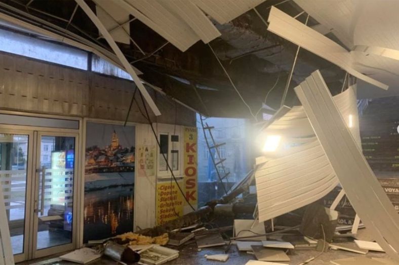 Srušio se krov košarkaške dvorane u Beogradu