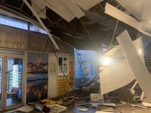 Srušio se krov košarkaške dvorane u Beogradu