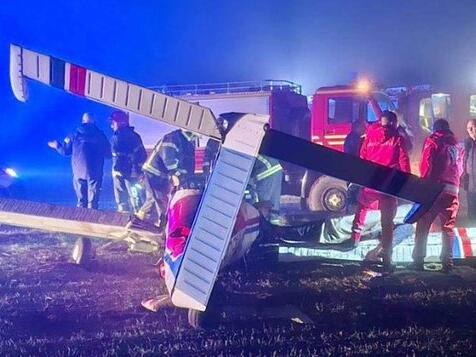 Srušio se manji putnički avion kod Subotice, jedna osoba poginula