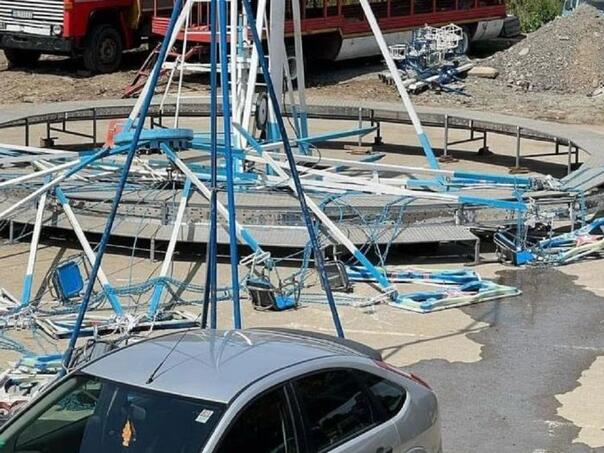 Srušio se ringišpil u Srbiji, povrijeđeno 13 djece