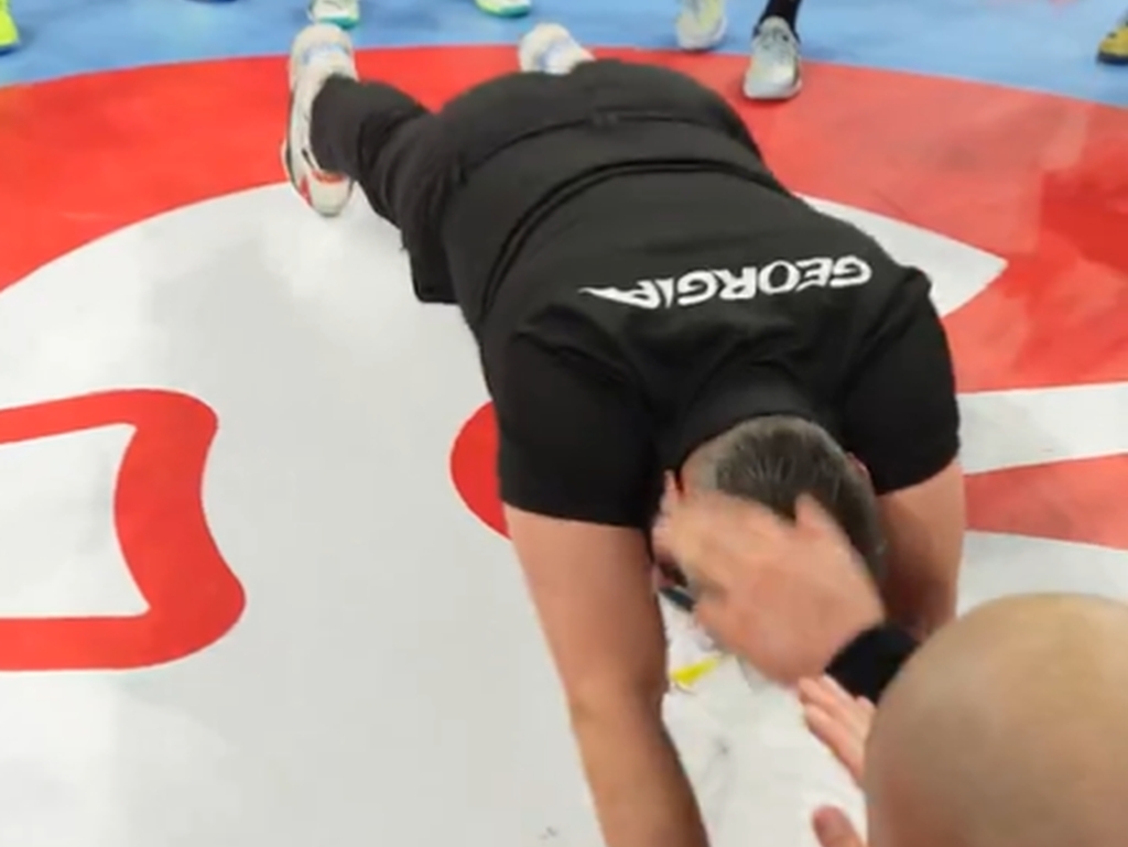 Šta je ovo? Selektor Gruzije je baš pretjerao u slavlju pobjede nad BiH