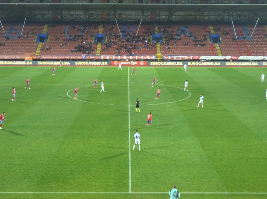Stadion u Banjaluci bio skoro prazan, a evo kolika je posjeta upisana