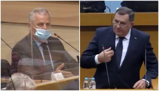 Stanić urlao na Dodika i nazvao ga idiotom