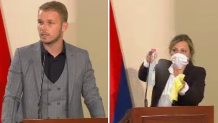 Stanivuković odbio da nosi masku, SNSD napustio sjednicu