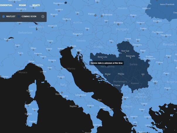 Starlink dolazi u Bosnu i Hercegovinu