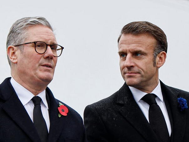 Starmer i Macron izrazili zabrinutost zbog američkih carina