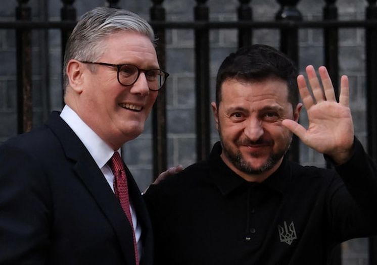 Starmer, Macron i Merz dočekali Zelenskog u Londonu