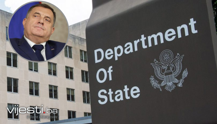 State Department: Poricanjem opsade Sarajeva Dodik izaziva nestabilnost