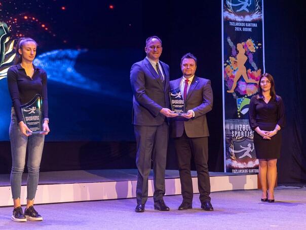 Stefani Krešić i Ermin Jusufović najbolji sportisti Tuzlanskog kantona