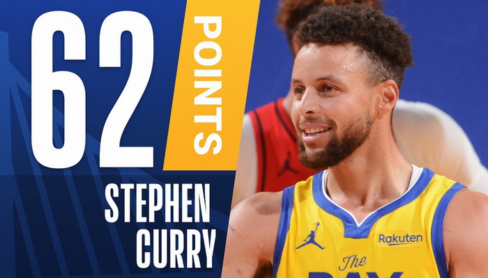 Steph Curry sa 62 poena pregazio Nurkića i ekipu