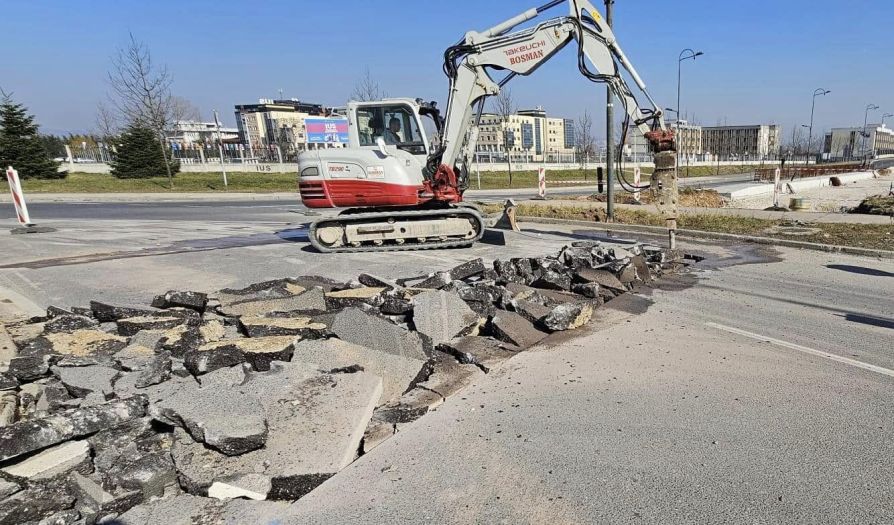 Šteta objavio fotografije: Pruga prema Hrasnici se gradi punom parom
