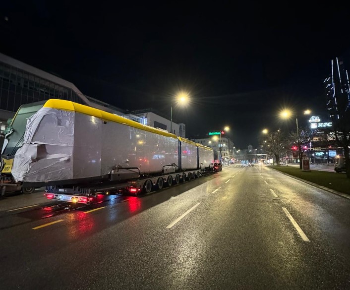 Šteta: Stigao još jedan novi tramvaj u Sarajevo