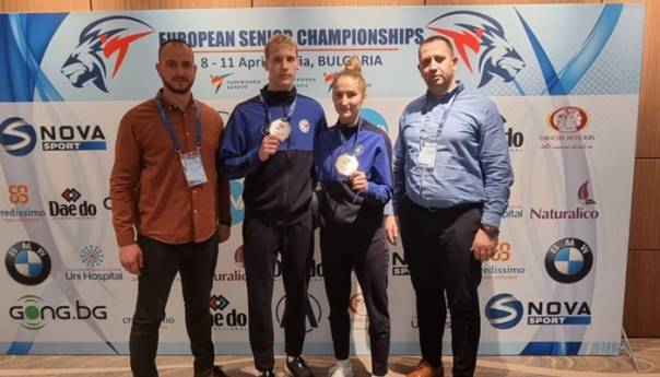 Štetić i Husić srebreni na Evropskom prvenstvu za seniore u Sofiji
