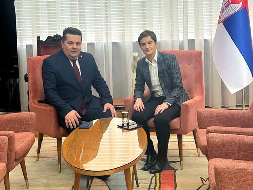 Stevandić u Srbiji sa Brnabić o terorističkim aktima, građanskom ratu i rušenju države