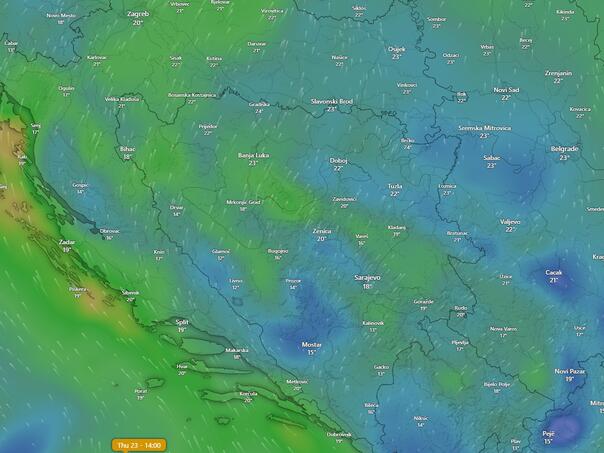 Stiže Miholjsko ljeto u BiH, temperature će ići i do 27 stepeni