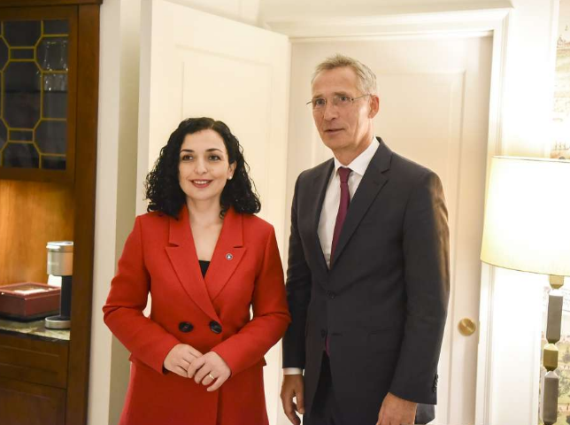 Stoltenberg podržao dijalog Prištine i Beograda, a Osmani poručila da je cilj Kosova NATO