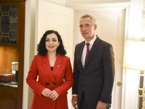 Stoltenberg podržao dijalog Prištine i Beograda, a Osmani poručila da je cilj Kosova NATO