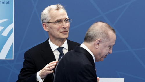 Stoltenberg s Erdoganom o Finskoj i Švedskoj