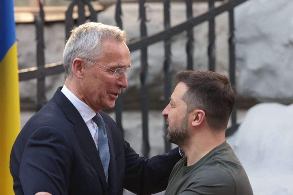 Stoltenberg u posjeti Kijevu: Ruske trupe se bore za 'imperijalne zablude' Moskve