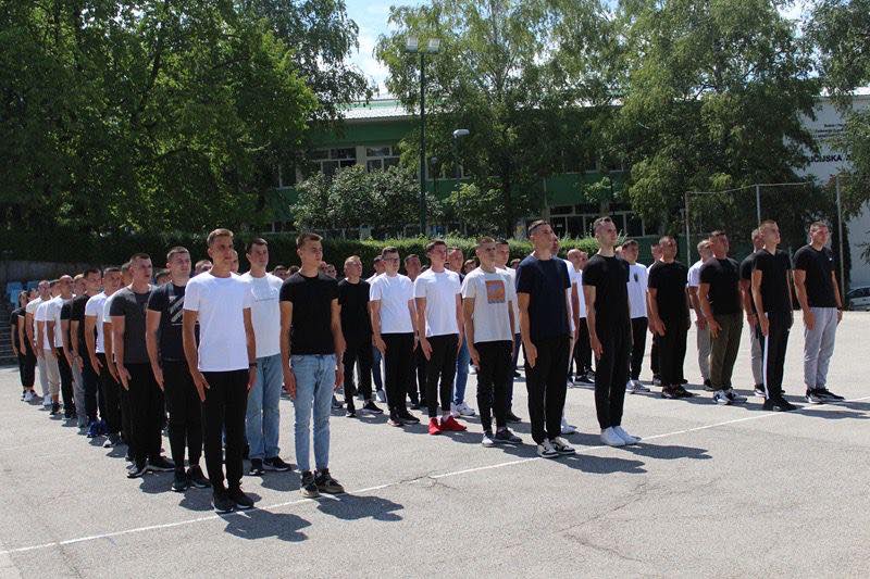 Stotinu kadeta MUP-a TK započelo policijsku obuku na Policijskoj akademiji FMUP-a
