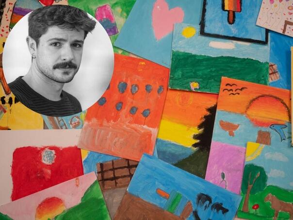 Stradali Erdoan radio s djecom u MC Srebrenica: Predstavljeni radovi