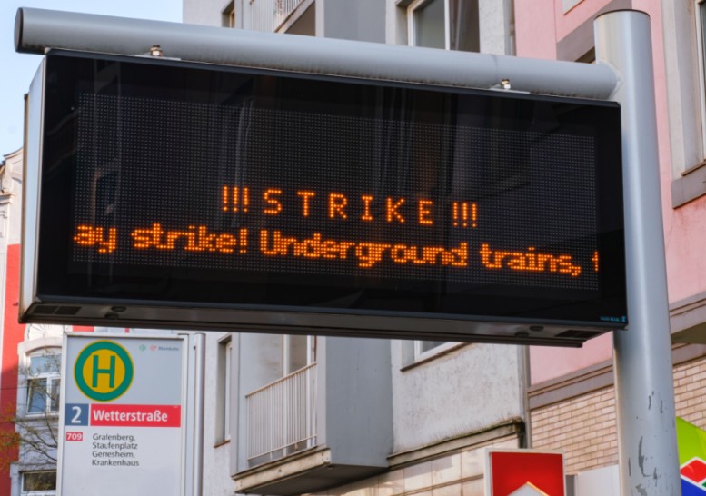 Štrajk javnog prijevoza u Njemačkoj paralizira gradove: 