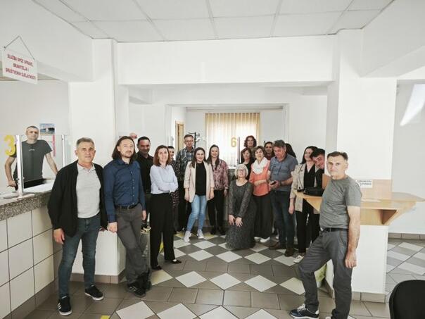 Štrajk upozorenja u Gradu Orašje