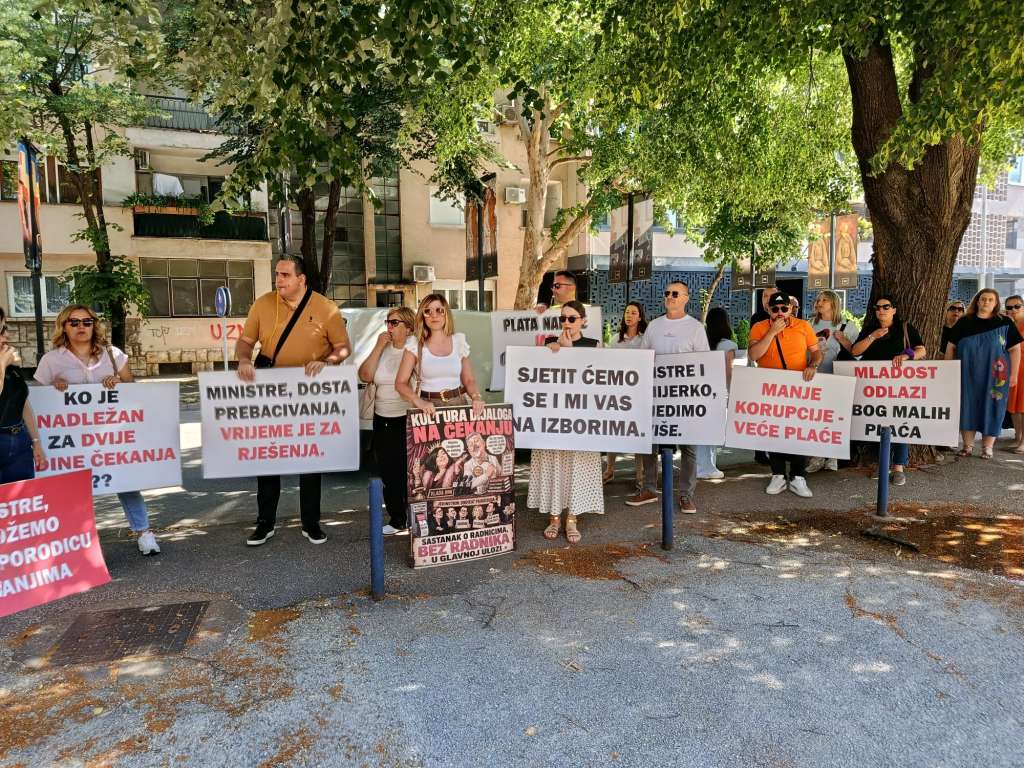 Štrajk upozorenja u pravosuđu HNK-a: Traže se veće naknade i nastavak pregovora