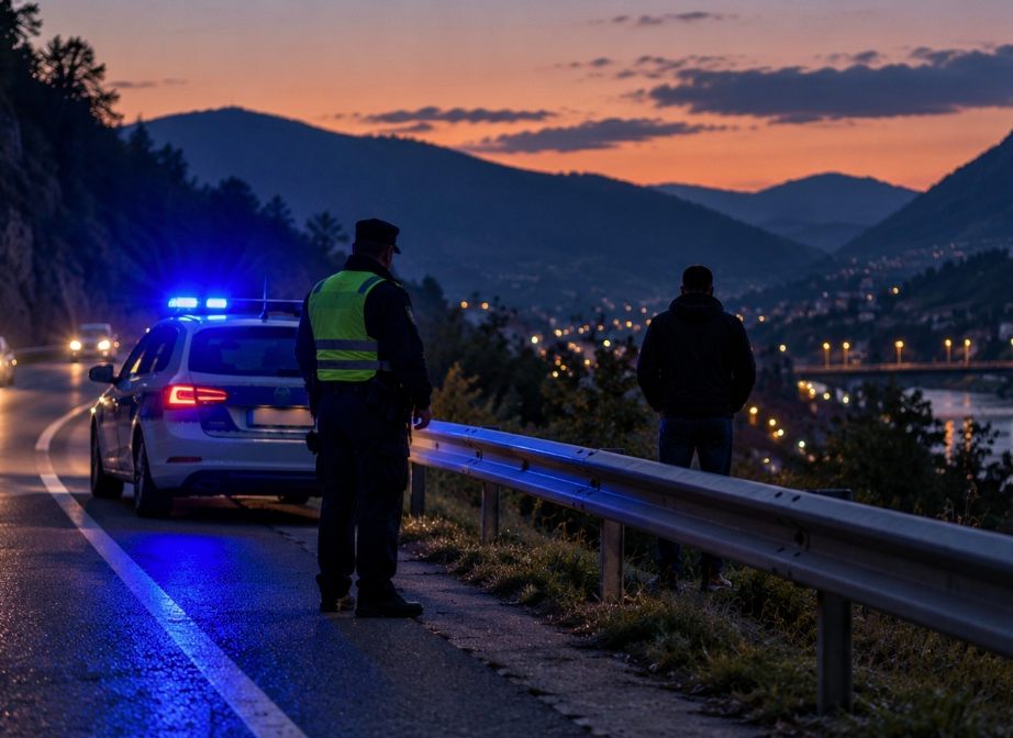 Stranac obavljao nuždu pored puta u Jablanici, reagovala policija