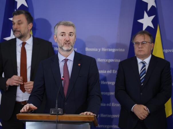 Stranke Trojke danas sa ambasadorima zemalja Kvinte