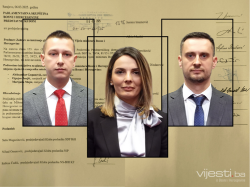 Stranke Trojke: Zahtjev za smjenu zamjenika ministara u VMBiH iz SNSD-ove koalicije