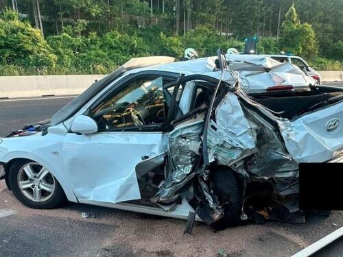 Strašan udes u Austriji: Kamion gurao auto vozača iz BiH čak 80 metara