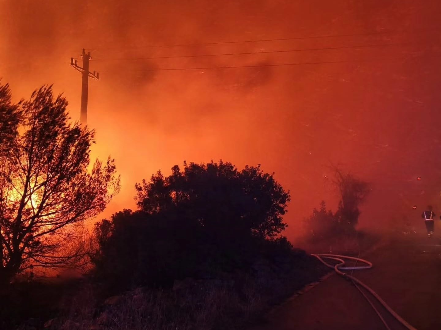 Strašna noć na Braču: Požar gutao sve pred sobom, ljudi spašavali žive glave