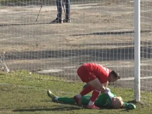 Strašne scene u Konjicu: Golman Zrinjskog ostao nepomično ležati