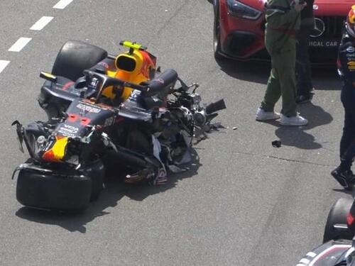 Stravična nesreća na Formuli 1 u Monte Carlu, uništen bolid Sergija Pereza