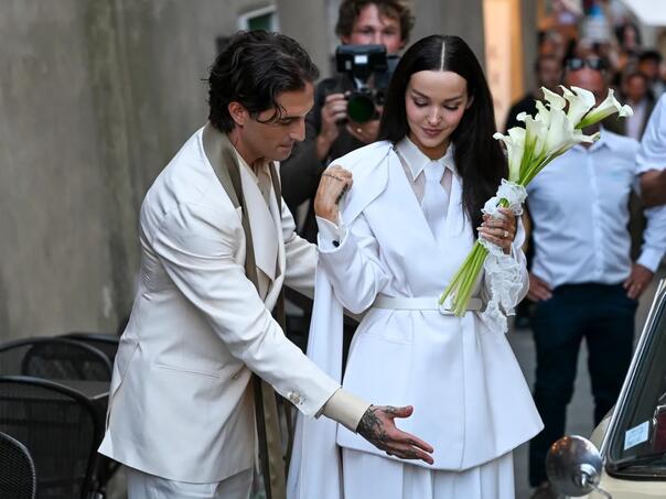 Stroga tajnost i sudbonosno "da" u Toscani: Vjenčali se Dove Cameron i Damiano David