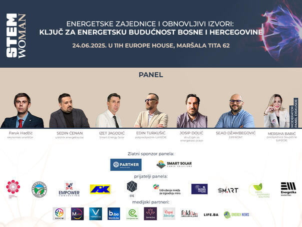 Stručni panel 'Energetske zajednice i obnovljivi izvori: Ključ za energetsku budućnost BiH' u Sarajevu