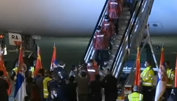 Stručnjaci i oprema iz Kine stigli u Srbiju