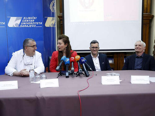 Stručnjaci iz Švedske posjetili KCUS, urađene tri pedijatrijske operacije