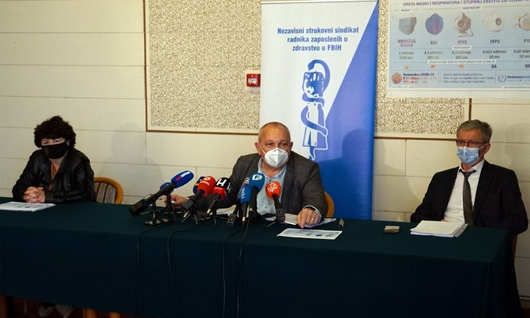 Strukovni sindikat zdravstvenih radnika o problemima u radu tokom pandemije