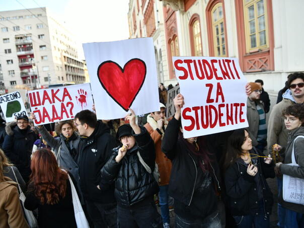 Studenti blokiraju zgradu Rektorata u Beogradu: Ovo su zahtjevi