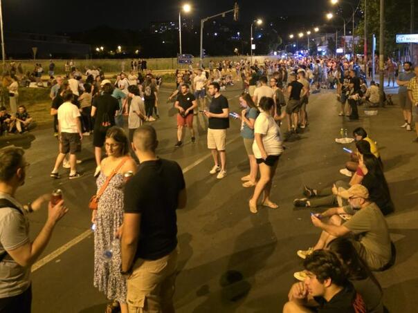 Studenti blokirali blokirali ključne tačke u Beogradu