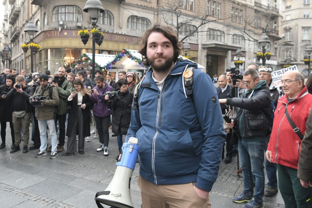 Studenti blokirali centar Beograda