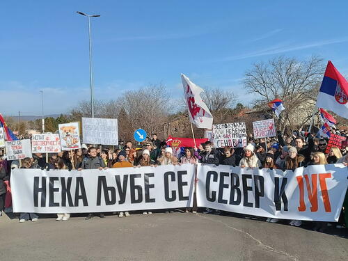Studenti i građani Niša blokirali autoput